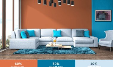 Интерьерийн алтан дүрэм 60-30-10