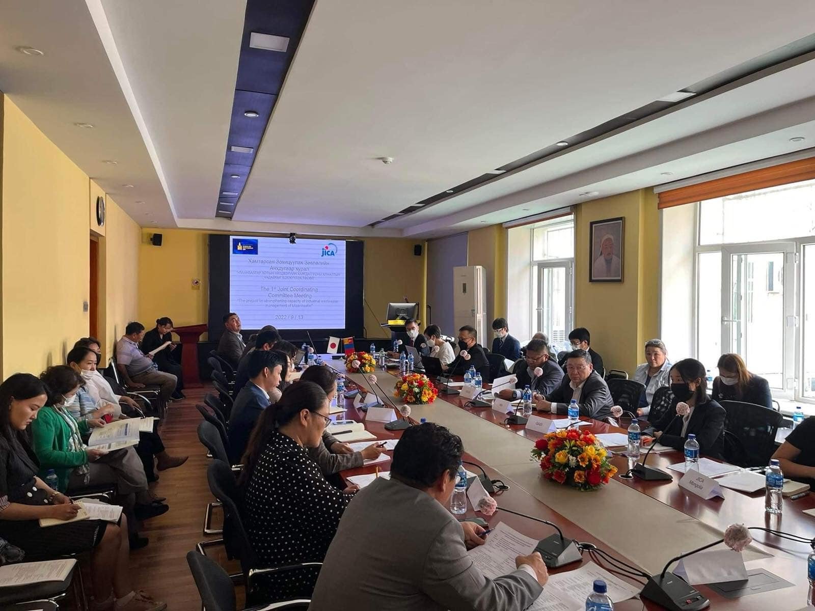 Үйлдвэрийн хаягдал усны хяналтын чадавхыг бэхжүүлэх төслийнхөн уулзлаа