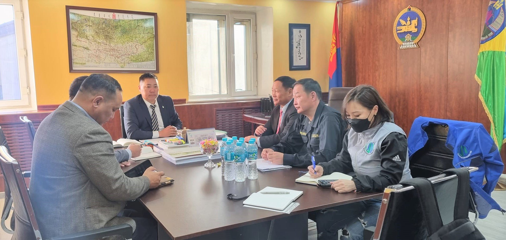 Говь-Алтай аймгийн газрын харилцаа, хот байгуулалтын газарт ажиллалаа