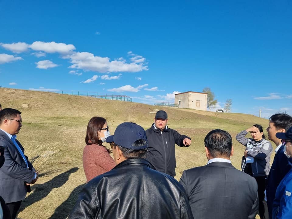 Сайд Б.Мөнхбаатар Дорнод аймгийн төв Чойбалсан хотод ажиллаж байна