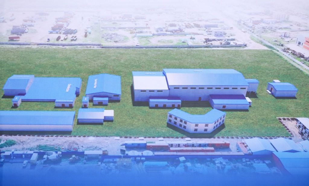 Ус дахин боловсруулах үйлдвэрийн бүтээн байгуулалт эхэллээ