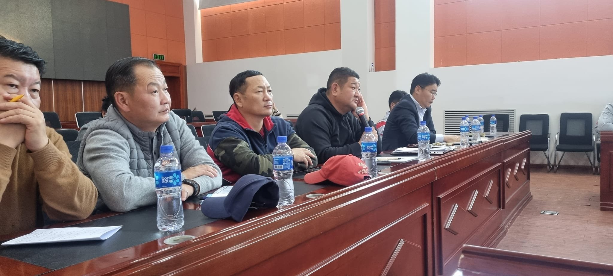 Сайд Б.Мөнхбаатар сүхбаатар аймагт ажиллаж байна.