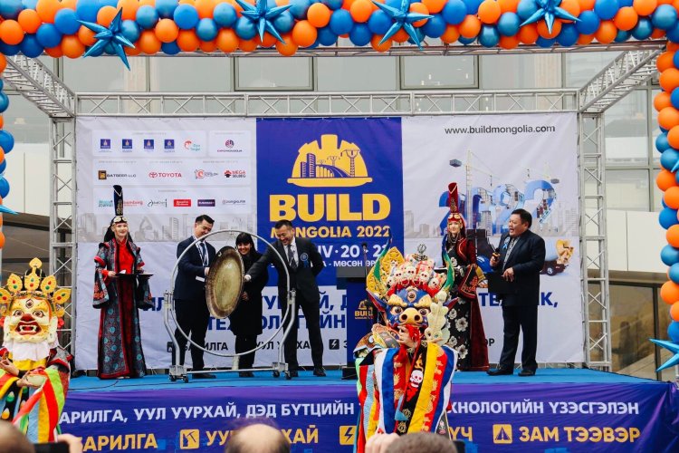 “BUILD_MONGOLIA_2022" үзэсгэлэн нээлтээ хийлээ